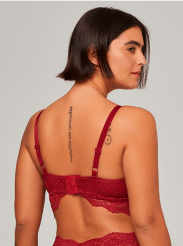 Lace Triangle Bra Plus Size – Seennsi Store